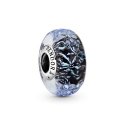 Golvend Donkerblauw Murano Glas Oceaan Bedels Pandora België