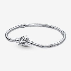 Marvel The Pandora België Avengers Logo Sluiting Snake Chain Armband