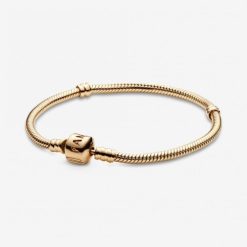 Momenten 14kt Gouden Slangenarmband Pandora België
