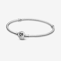 Momenten Hart Oneindigheid Pandora België Sluiting Slangenketting Armband