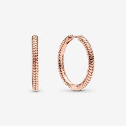 Momenten Rose Charm Oorringen Pandora België