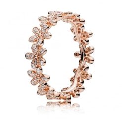 Roos Madeliefje Bloemenring Pandora België