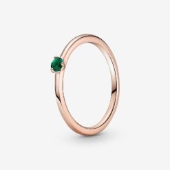 Roos Pandora België Groene Solitaire Ring