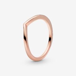 Rose Gepolijst Merk Pandora België Wishbone Ring