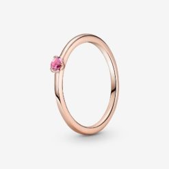 Roze Roze Pandora België Solitaire Ring