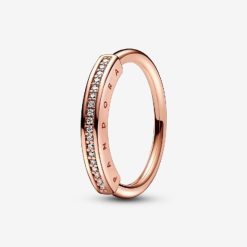 Signature Rose I-d Pave Ring Pandora België