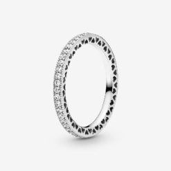 Sparkle Pandora Belgie Merk & Hartjes Ring