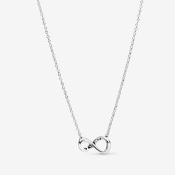 Sprankelende Infinity Collier Ketting Pandora België