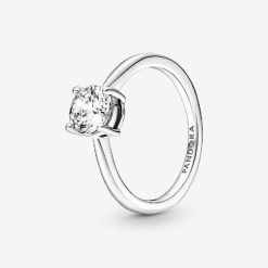 Sprankelende Solitaire Ring Pandora België
