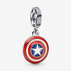 Verwonder Je Over De Avengers Kapitein Amerika's Schild Bengelende Charmes Pandora België